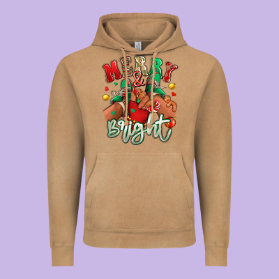Merry And Bright Black Kid Sneakers Vintage Hoodie Designed By Ranaportraitstore