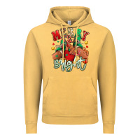 Vintage Mustard merry and bright black kid sneakers Vintage Hoodie - RanaPortraitStore