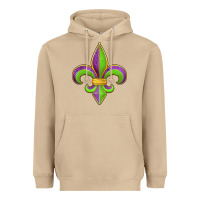 Mushroom mardi gras fleur de lis leopard Heavyweight Hoodie - Jasminsmagicworld