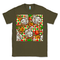 Army Green christmas leopard duck Classic Tee - FaDigitalArtStudio
