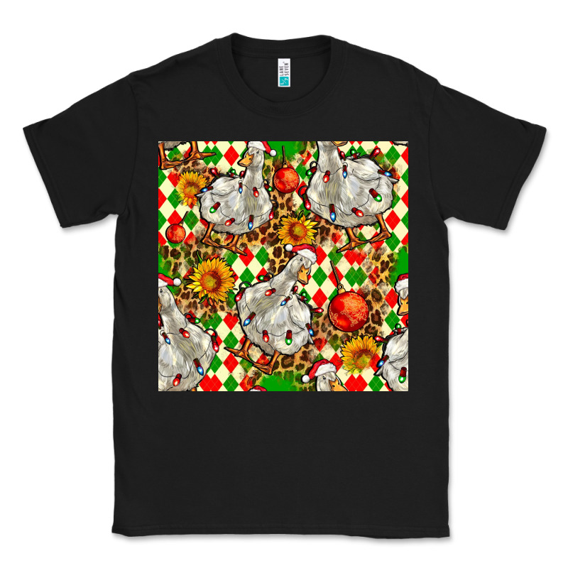 Christmas Leopard Duck Classic Tee by FaDigitalArtStudio | Teevron