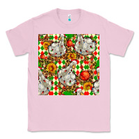 Bubblegum Pink christmas leopard duck Classic Tee - FaDigitalArtStudio