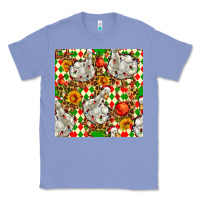 Colony Blue christmas leopard duck Classic Tee - FaDigitalArtStudio