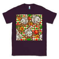 Plum christmas leopard duck Classic Tee - FaDigitalArtStudio