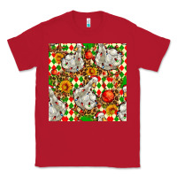 Red christmas leopard duck Classic Tee - FaDigitalArtStudio