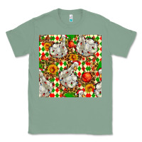 Sage christmas leopard duck Classic Tee - FaDigitalArtStudio