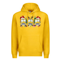Lemon christmas school bus Premium Hoodie - MaliasSmallBusiness