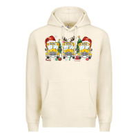 Tofu christmas school bus Premium Hoodie - MaliasSmallBusiness