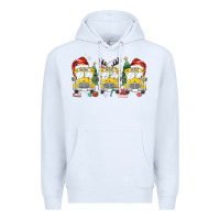 White christmas school bus Premium Hoodie - MaliasSmallBusiness