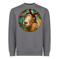 Storm Farm Goat Christmas Heavyweight Sweatshirt - RanaPortraitStore