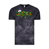 Cloud Black st patricks day lucky nurse Vintage Tee - RanaPortraitStore