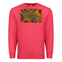 Cardinal Camouflage Leopard Sunflower Background Premium Sweatshirt - Jasminsmagicworld