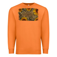 Carrot Camouflage Leopard Sunflower Background Premium Sweatshirt - Jasminsmagicworld
