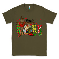 Army Green True Story Holy Family Classic Tee - FaDigitalArtStudio