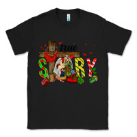 Black True Story Holy Family Classic Tee - FaDigitalArtStudio