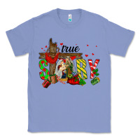 Colony Blue True Story Holy Family Classic Tee - FaDigitalArtStudio