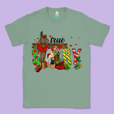 True Story Holy Family Classic Tee Designed By Fadigitalartstudio