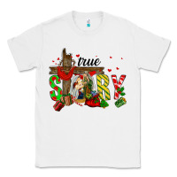 White True Story Holy Family Classic Tee - FaDigitalArtStudio