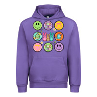 Tulip easter day smiley faces Urban Hoodie - Artiststas