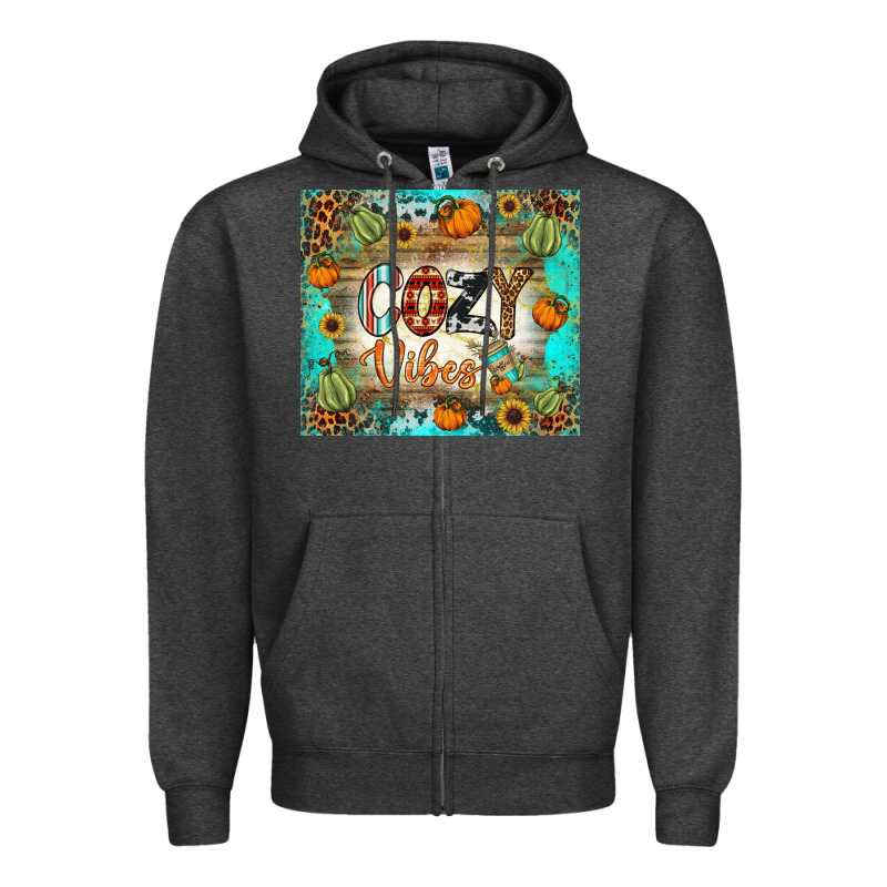 Cozy Vibes Tumbler Zipper Hoodie by BundleAndBundleShop | Teevron