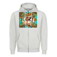 Dove Grey cozy vibes tumbler Zipper Hoodie - BundleAndBundleShop