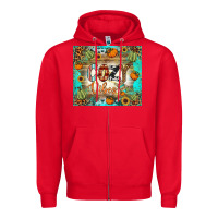 Red cozy vibes tumbler Zipper Hoodie - BundleAndBundleShop