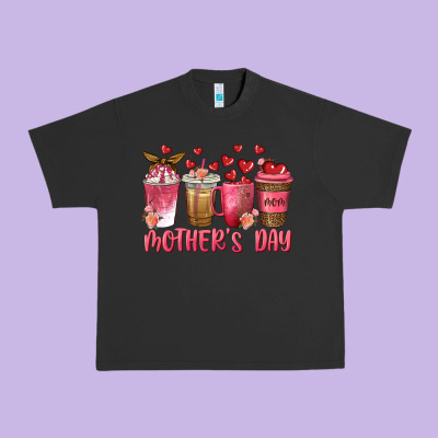 Mothers Day Coffee Cups Urban Heavy Tee Designed By Texasbilliewilder