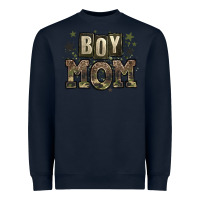 Navy boy mom Heavyweight Sweatshirt - Zillion Design Studio