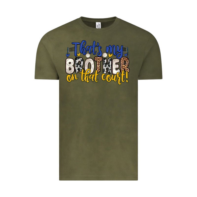 That S My Brother On That Court Vintage Tee by Zillion Design Studio | Teevron