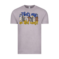 Vintage Zinc that s my brother on that court Vintage Tee - Zillion Design Studio