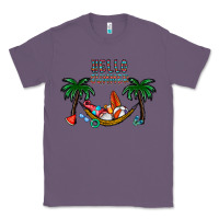 Lavender hello summer Classic Tee - CowhideDigitalArt