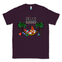 Plum hello summer Classic Tee - CowhideDigitalArt