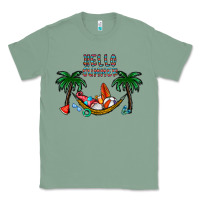 Sage hello summer Classic Tee - CowhideDigitalArt