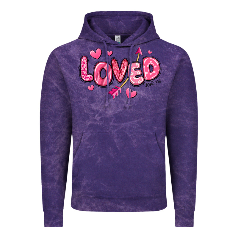 Loved Valentines Day Vintage Hoodie by RanaPortraitStore | Teevron