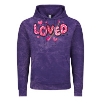 Cloud Purple loved valentines day Vintage Hoodie - RanaPortraitStore