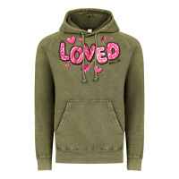Vintage Olive loved valentines day Vintage Hoodie - RanaPortraitStore