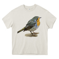 Cream yellow breast Heavy Core Tee - LillyAllenDesigns