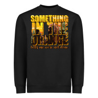 Black something in the orange western Heavyweight Sweatshirt - texasbilliewilder
