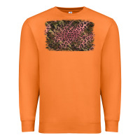 Carrot Camouflage Pink Leopard Background Premium Sweatshirt - Jasminsmagicworld
