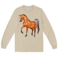Mushroom horse Long Sleeve Tee - FaDigitalArtStudio