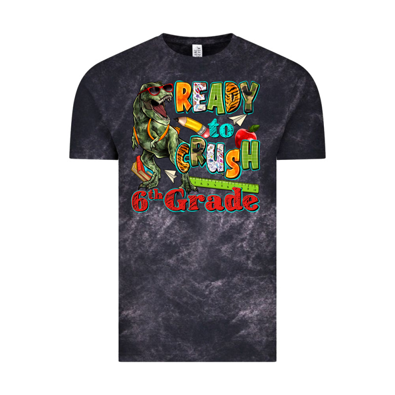Ready To Crush Sixth Grade Vintage Tee by texasbilliewilder | Teevron