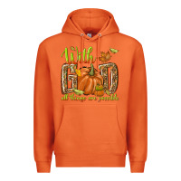 Carrot with god all things are possible Premium Hoodie - NancyCooperArtShop
