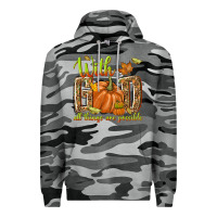 Slate Camo with god all things are possible Premium Hoodie - NancyCooperArtShop