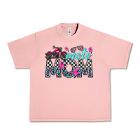 Salmon moto mom Urban Heavy Tee - texasbilliewilder