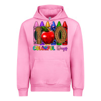 Fuchsia Pink 100 colorful day s Urban Hoodie - Artiststas