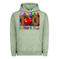 Pigment Oil Green 100 colorful day s Urban Hoodie - Artiststas