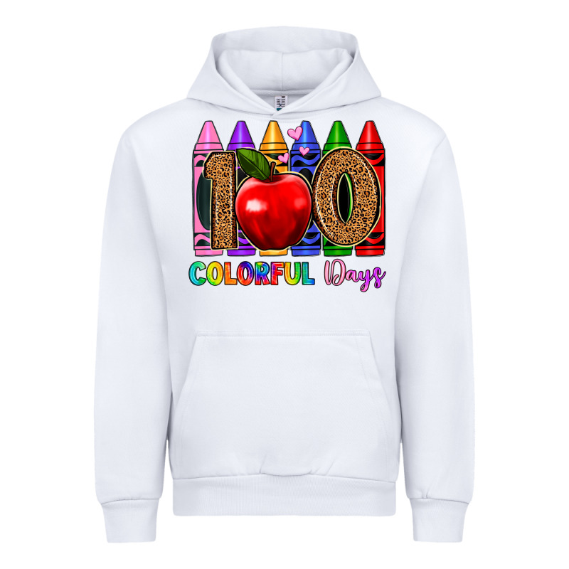 100 Colorful Day S Urban Hoodie by Artiststas | Teevron