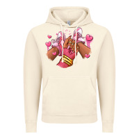 Vintage Artic valentines day afro girl sneakers Vintage Hoodie - RanaPortraitStore