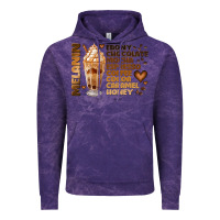 Cloud Purple melanin coffee Vintage Hoodie - JahusDesignShop