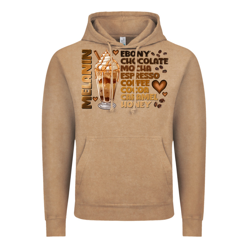 Melanin Coffee Vintage Hoodie by JahusDesignShop | Teevron